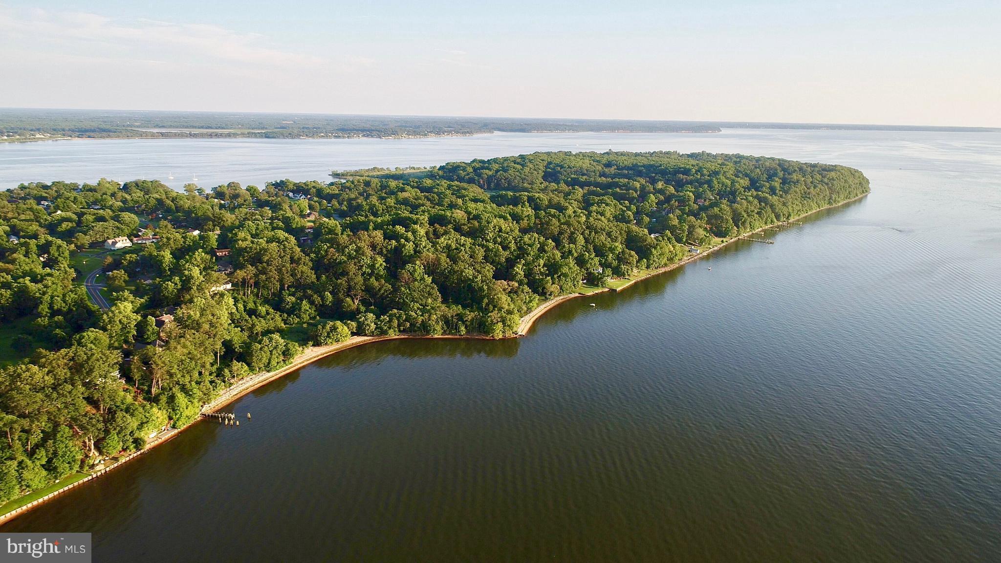 5051 Turkey Point Road North East, MD 21901 - Photo 4 of 30 AERIAL VIEW OF PROPERTY ON TURKEY POINT PENINSULA