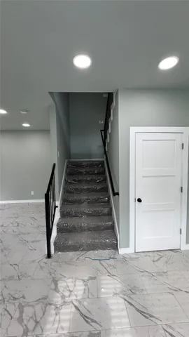 a view of a yard with an outdoor space