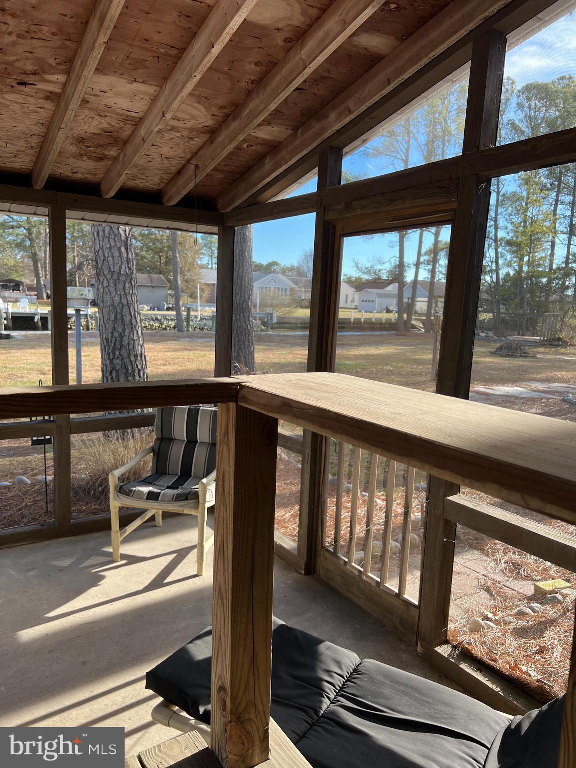 5241 Frances Road Marion Station, MD 21838 - Photo 12 of 146 a view of a balcony with chair