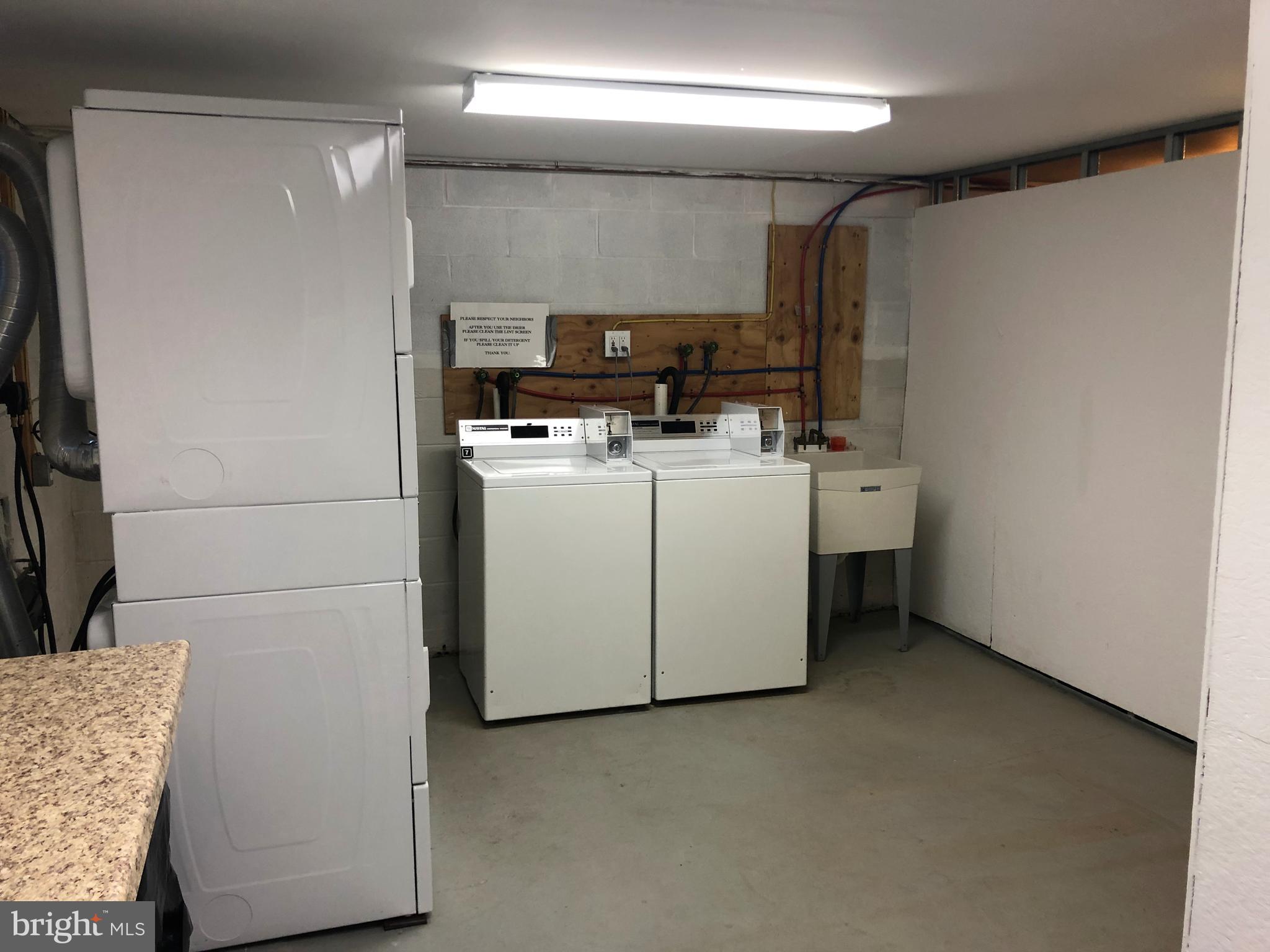 224 Pennell Road, Unit D4 Media, PA 19063 - Photo 20 of 23 Basement Laundry Room w/ Utility Tub