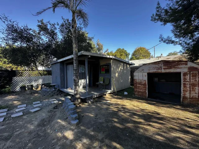 a view of water heater room