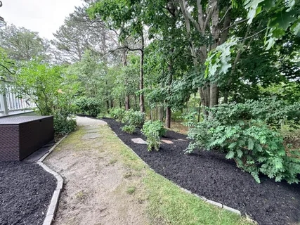 a view of outdoor space yard and deck