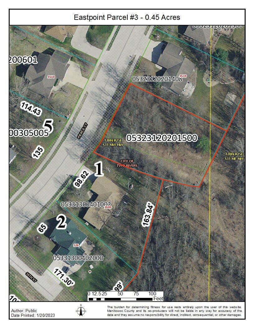 Two Sandy Bay Road Two Rivers, WI 54241 - Photo 3 of 6 Eastpoint Parcel #3 - 0.45 acres