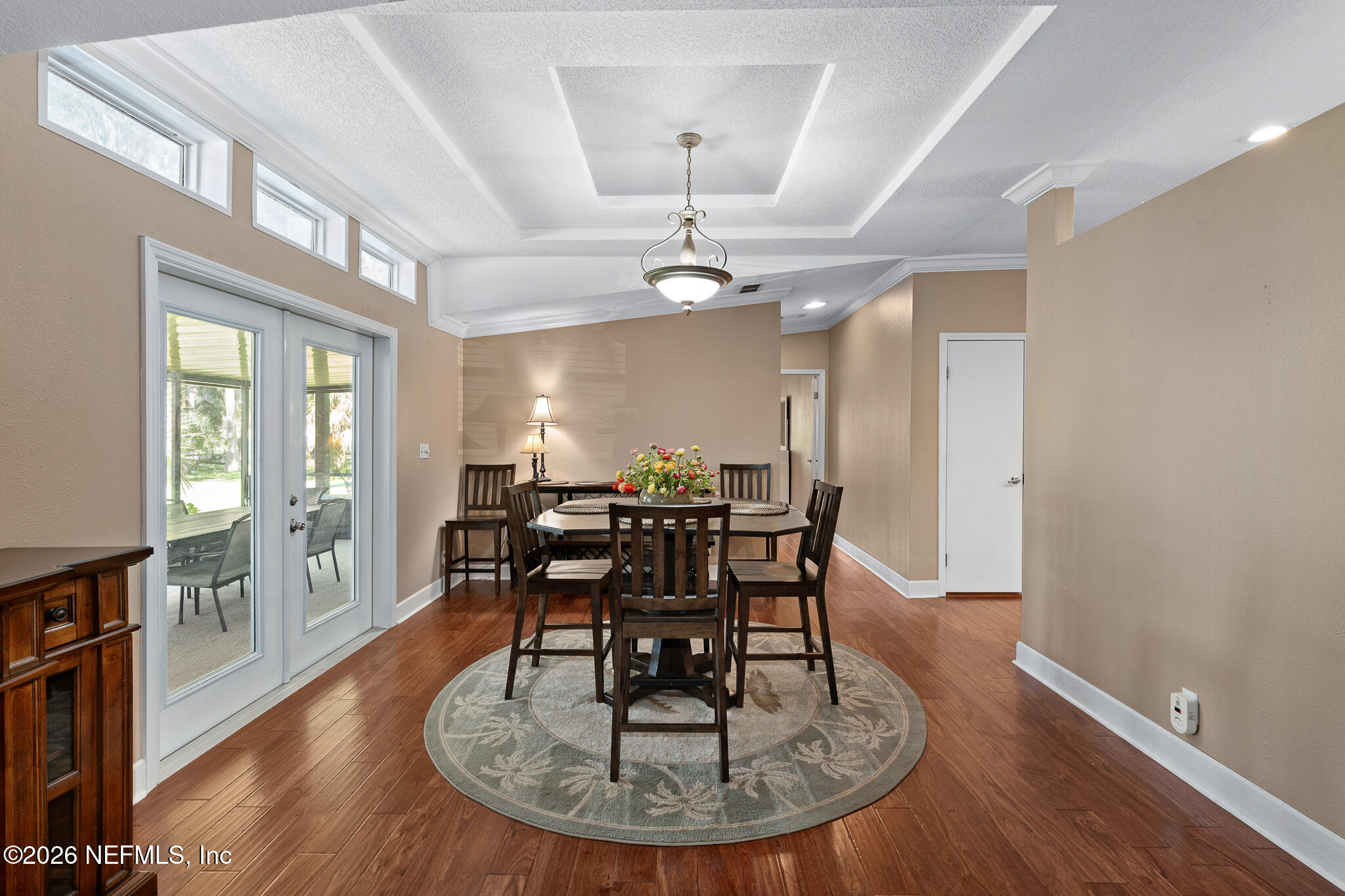 105 South Lake George Drive Georgetown, FL 32139 - Photo 14 of 30 a view of a dining room with furniture window and wooden floor