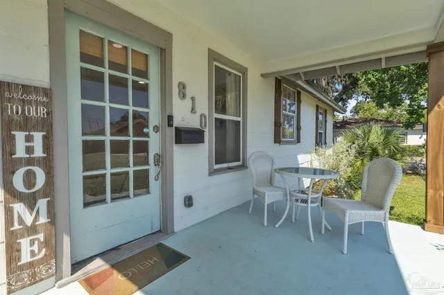 a view of a house with a porch and a porch
