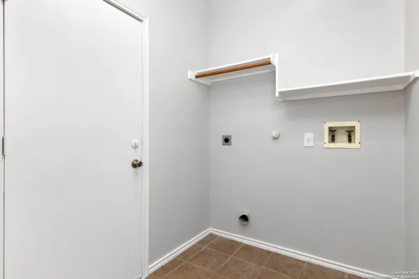 a view of bathroom with white door