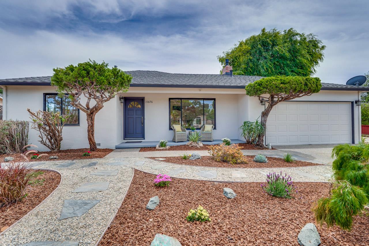 a front view of a house with porch