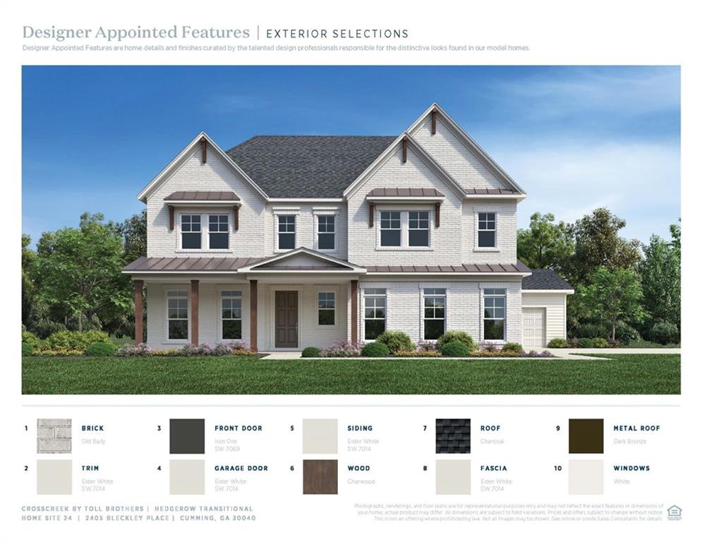 2405 Bleckley Place Cumming, GA 30041 - Photo 2 of 9 a view of house and yard