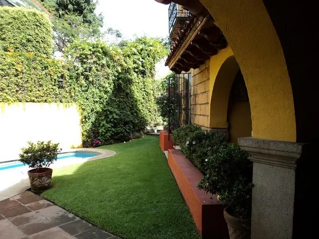 a view of a back yard of the house