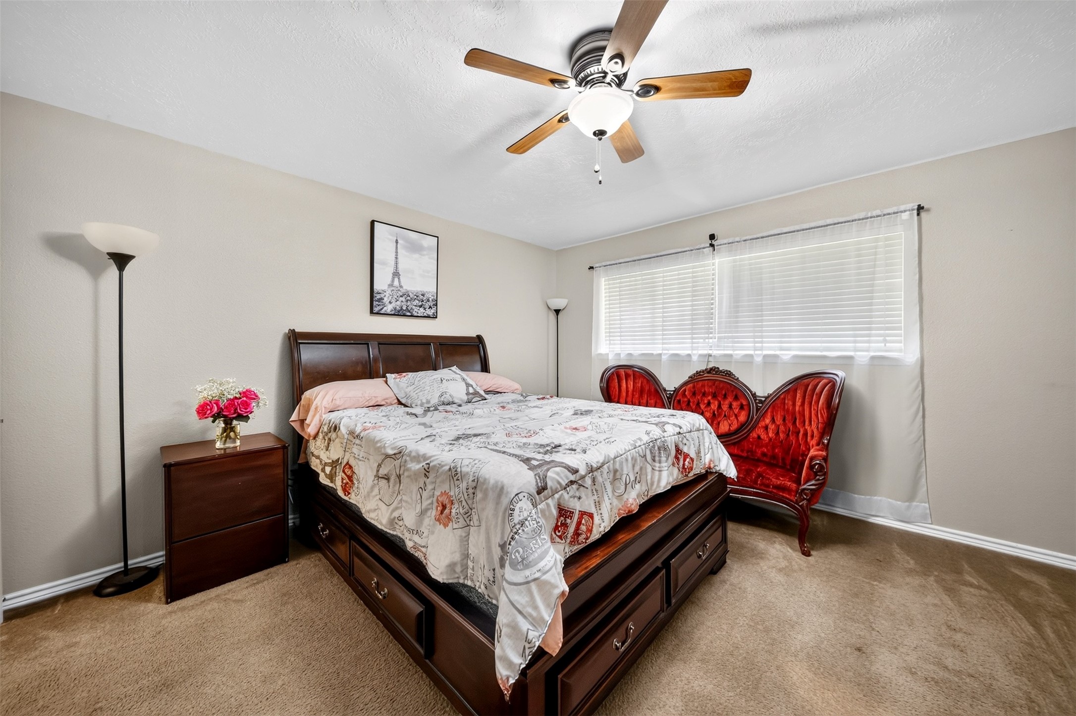 23127 Harpergate Drive Spring, TX 77373 - Photo 14 of 26 Generously sized primary suite features abundant natural light.