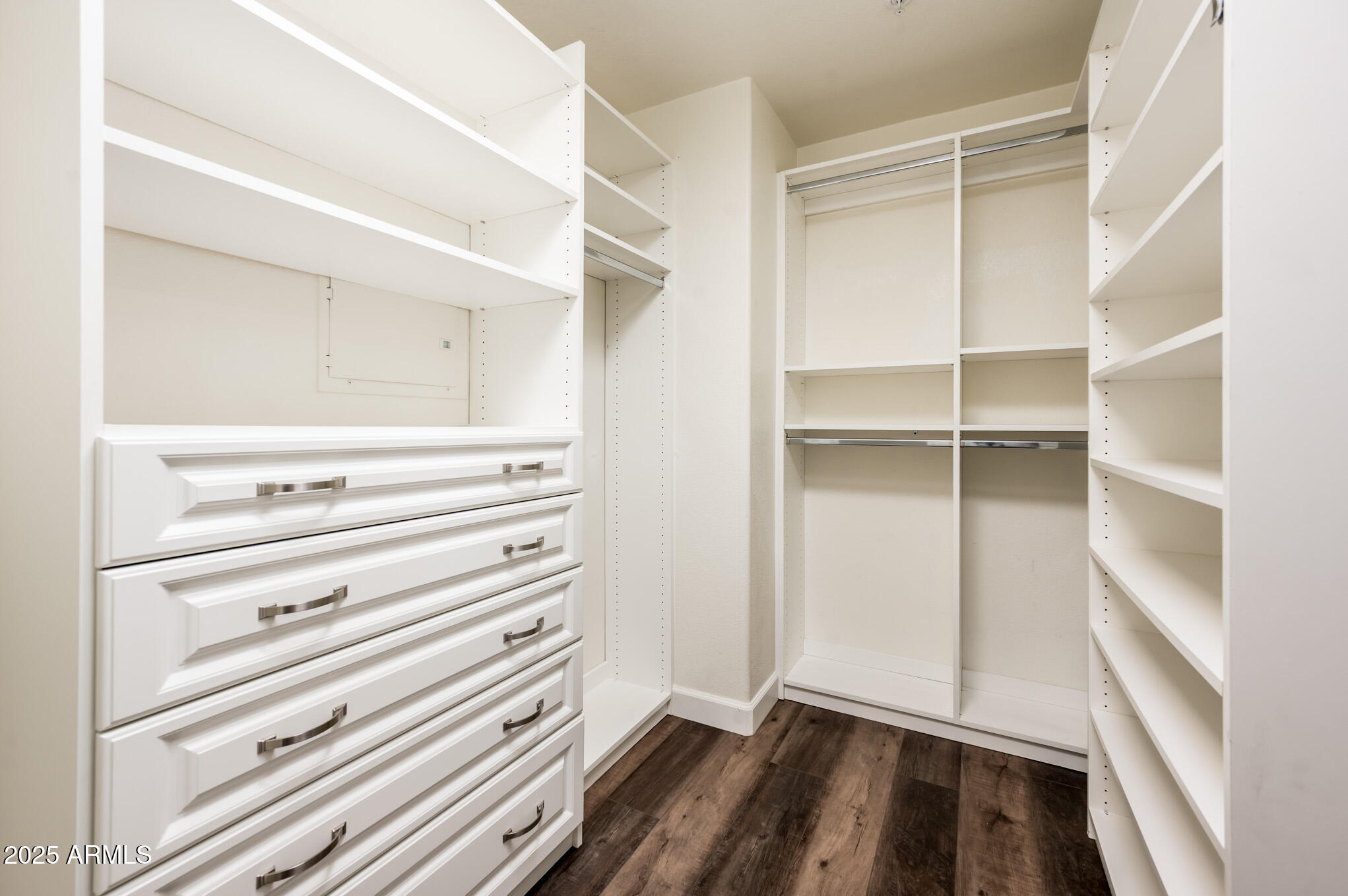 11680 East Sahuaro Drive, Unit 2021 Scottsdale, AZ 85259 - Photo 35 of 51 a view of walk in closet with empty racks