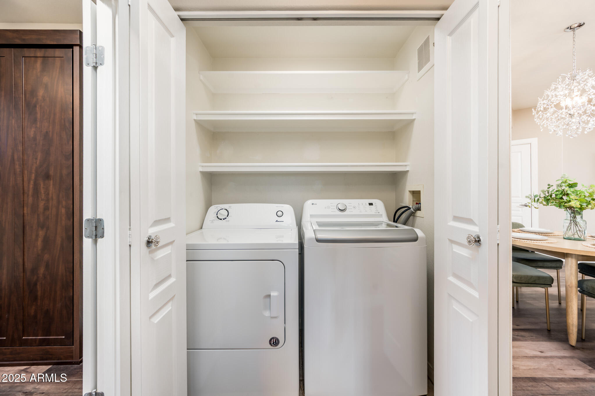 11680 East Sahuaro Drive, Unit 2021 Scottsdale, AZ 85259 - Photo 42 of 51 a utility room with dryer and washer