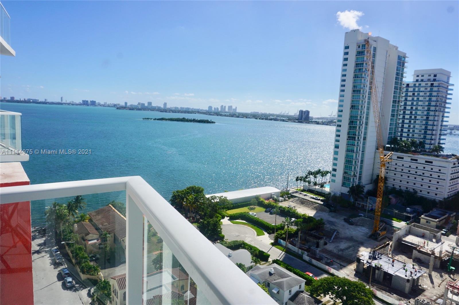 601 Northeast 27th Street, Unit 1604 Miami, FL 33137 - Photo 13 of 47 a view of a terrace with sky view