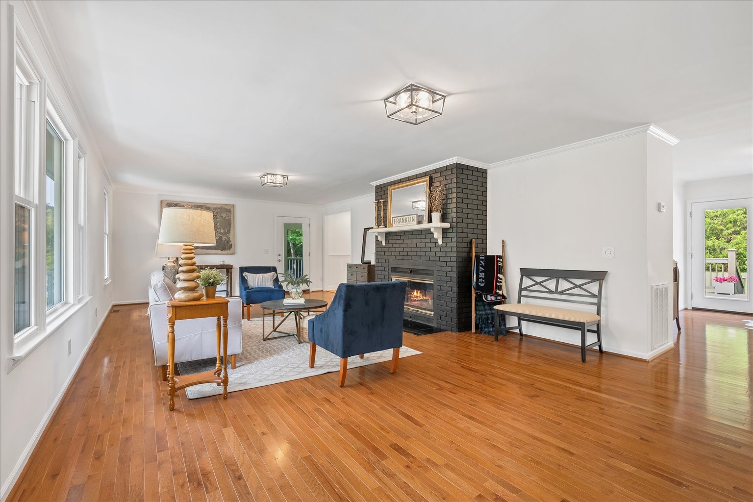 775 High Point Ridge Road Franklin, TN 37069 - Photo 11 of 41 a living room with furniture and a wooden floor
