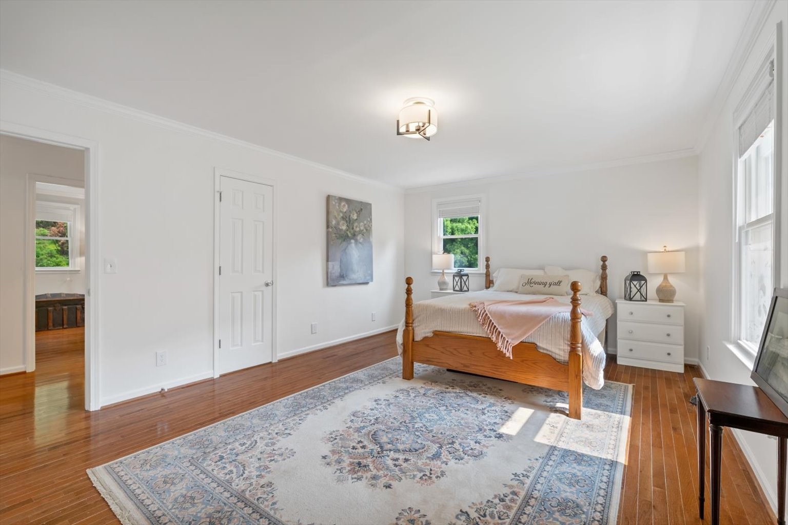775 High Point Ridge Road Franklin, TN 37069 - Photo 15 of 41 a bedroom with furniture and a wooden floor