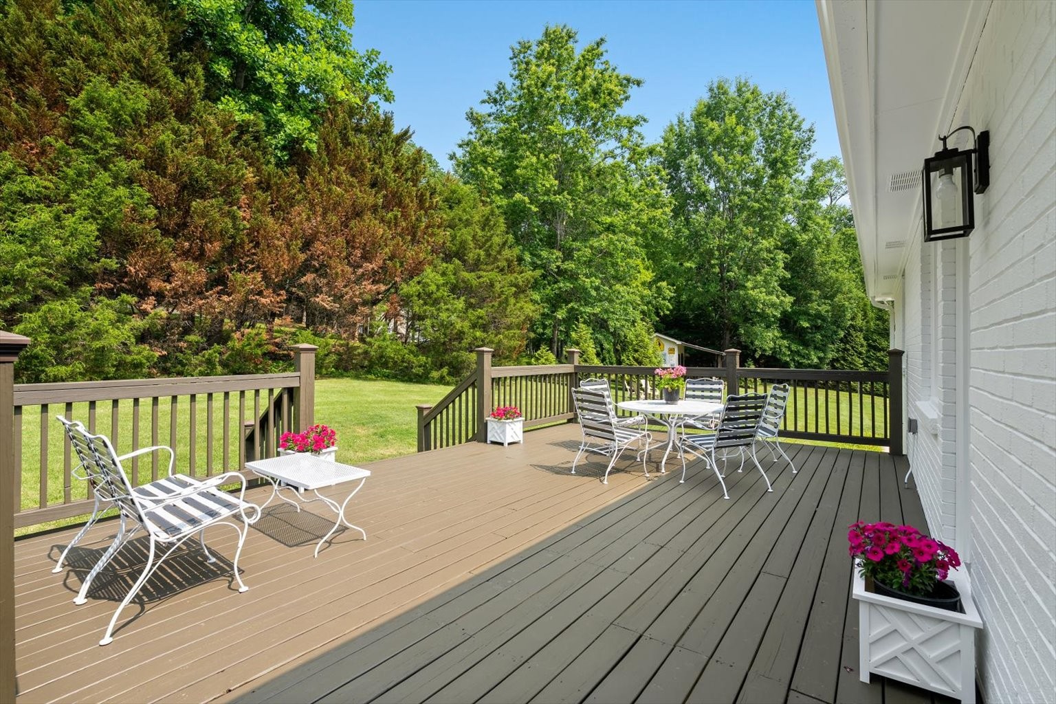 775 High Point Ridge Road Franklin, TN 37069 - Photo 35 of 41 a view of balcony with furniture and hardwood