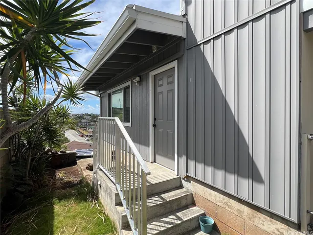a view of a house with a patio