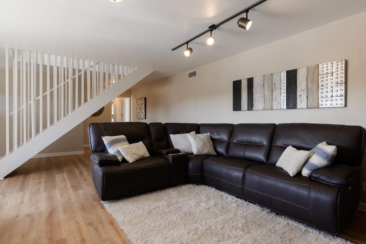 155 Rabbits Run Road Santa Cruz, CA 95060 - Photo 72 of 113 a living room with furniture and wooden floor