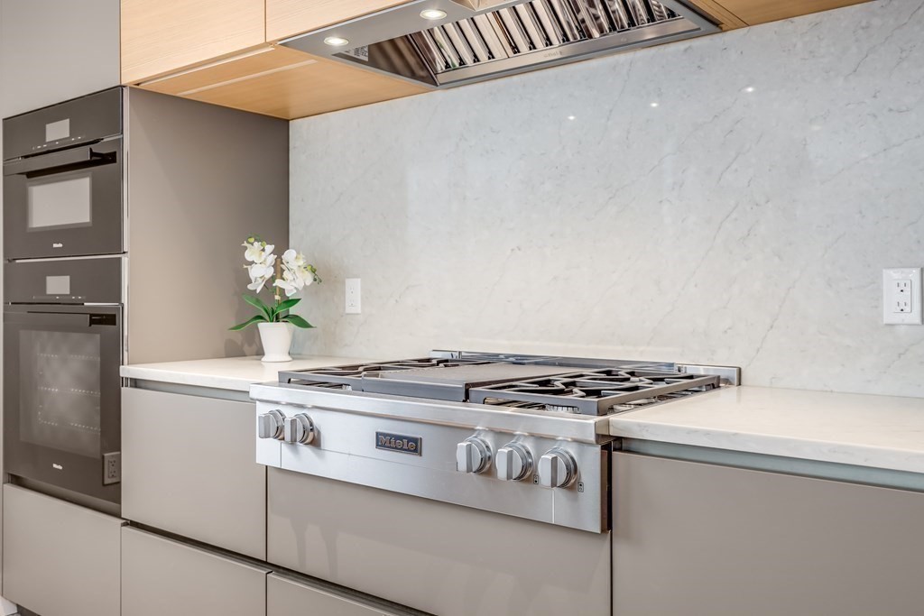 75 Westbourne Terrace, Unit 75 Brookline, MA 02446 - Photo 10 of 31 a white stove top oven sitting inside of a kitchen