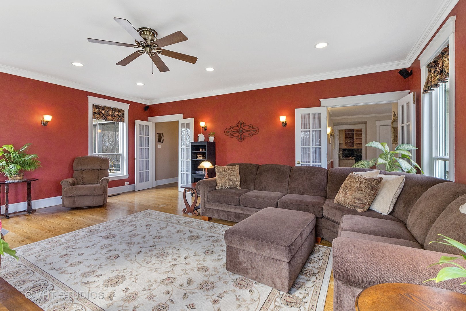 5509 Pagles Road Harvard, IL 60033 - Photo 5 of 26 a living room with furniture and a wooden floor
