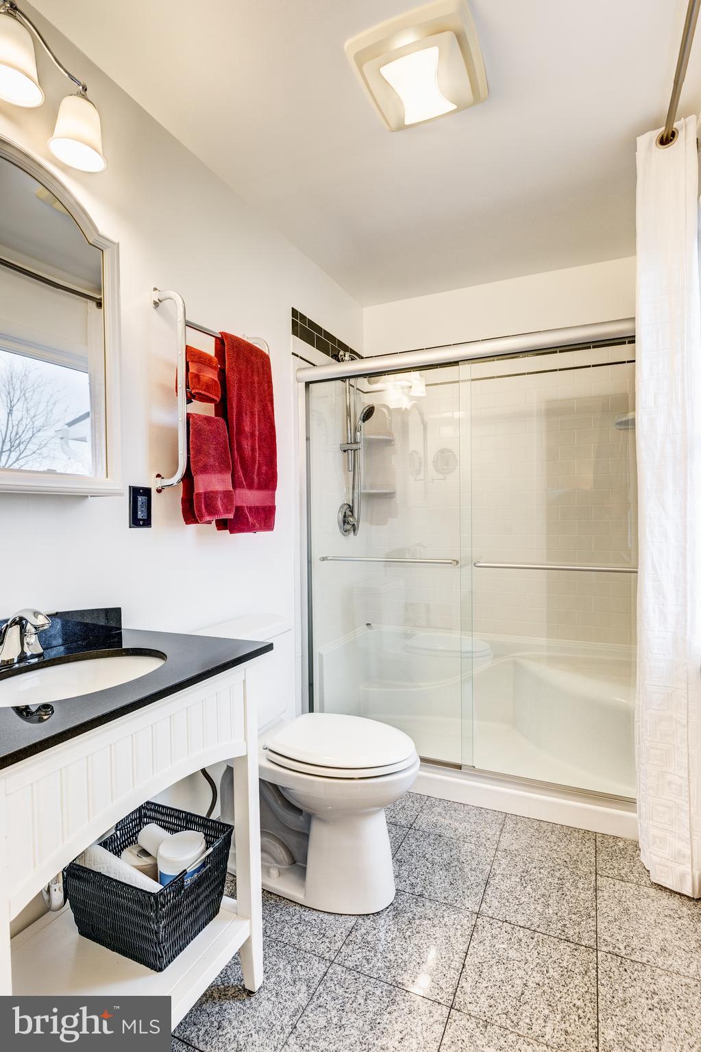 2303 Coon Club Road Westminster, MD 21157 - Photo 23 of 62 Updated Primary Bath w/high vanity, granite floors