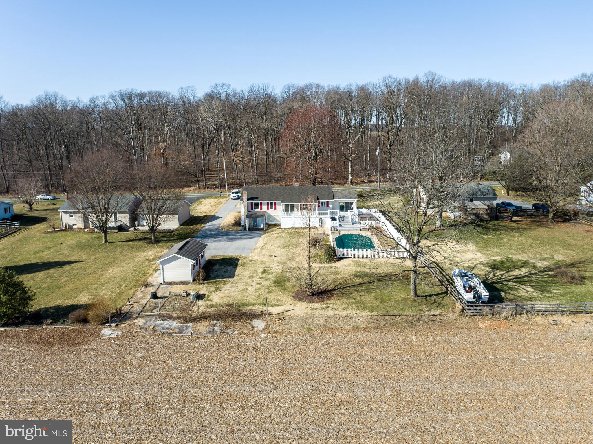 2303 Coon Club Road Westminster, MD 21157 - Photo 41 of 62 Rear of home & property from adjoining farm