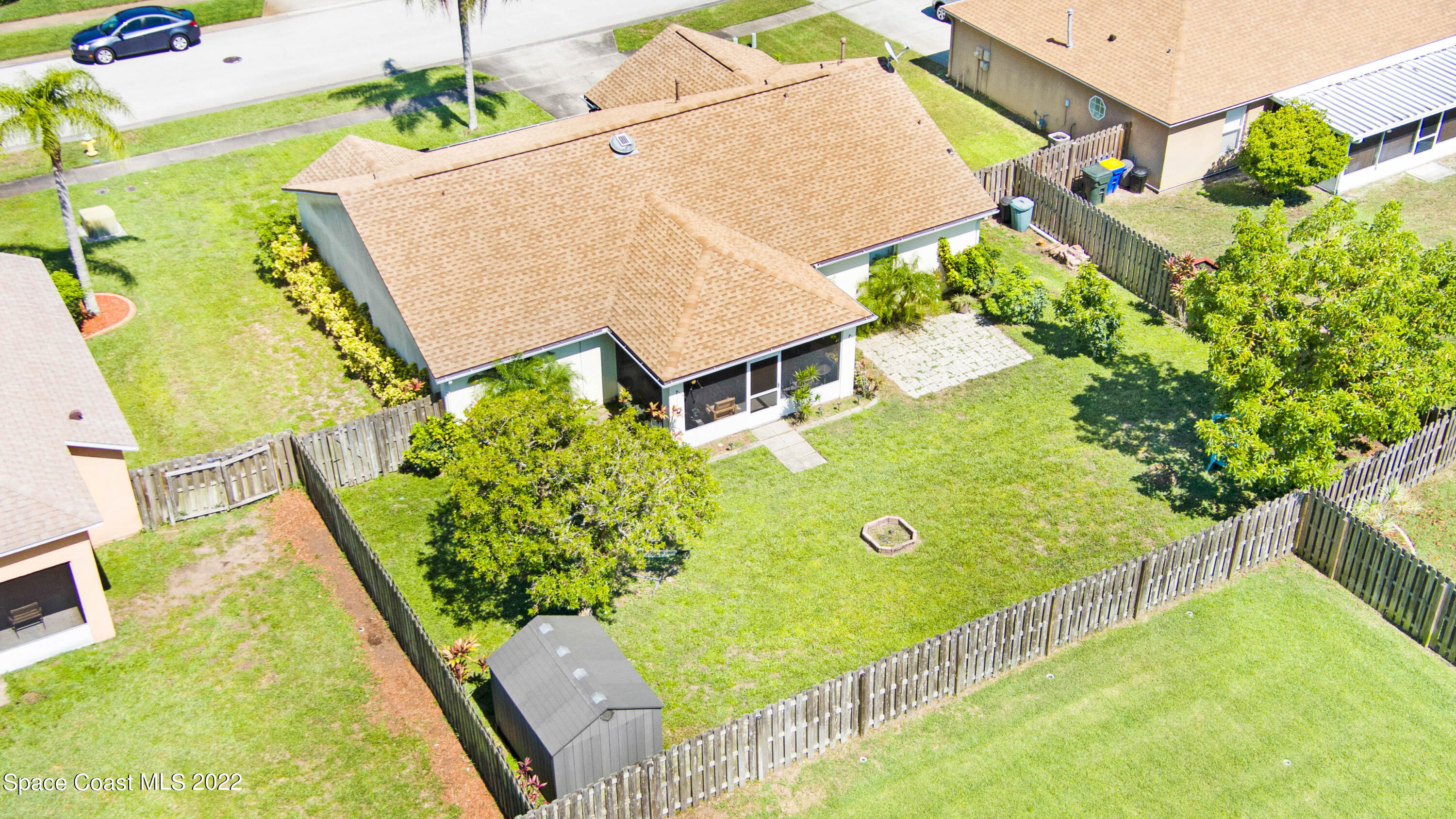 1195 Meadow Lake Road Rockledge, FL 32955 - Photo 31 of 36 See the STORAGE SHED?