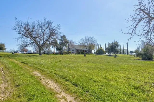 a view of a lake with a mountain