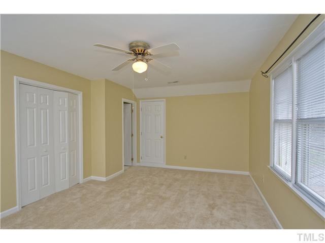 1532 Township Circle Raleigh, NC 27609 - Photo 6 of 12 Large 2nd floor master suite has private bath and 2 large closets. Bedroom
