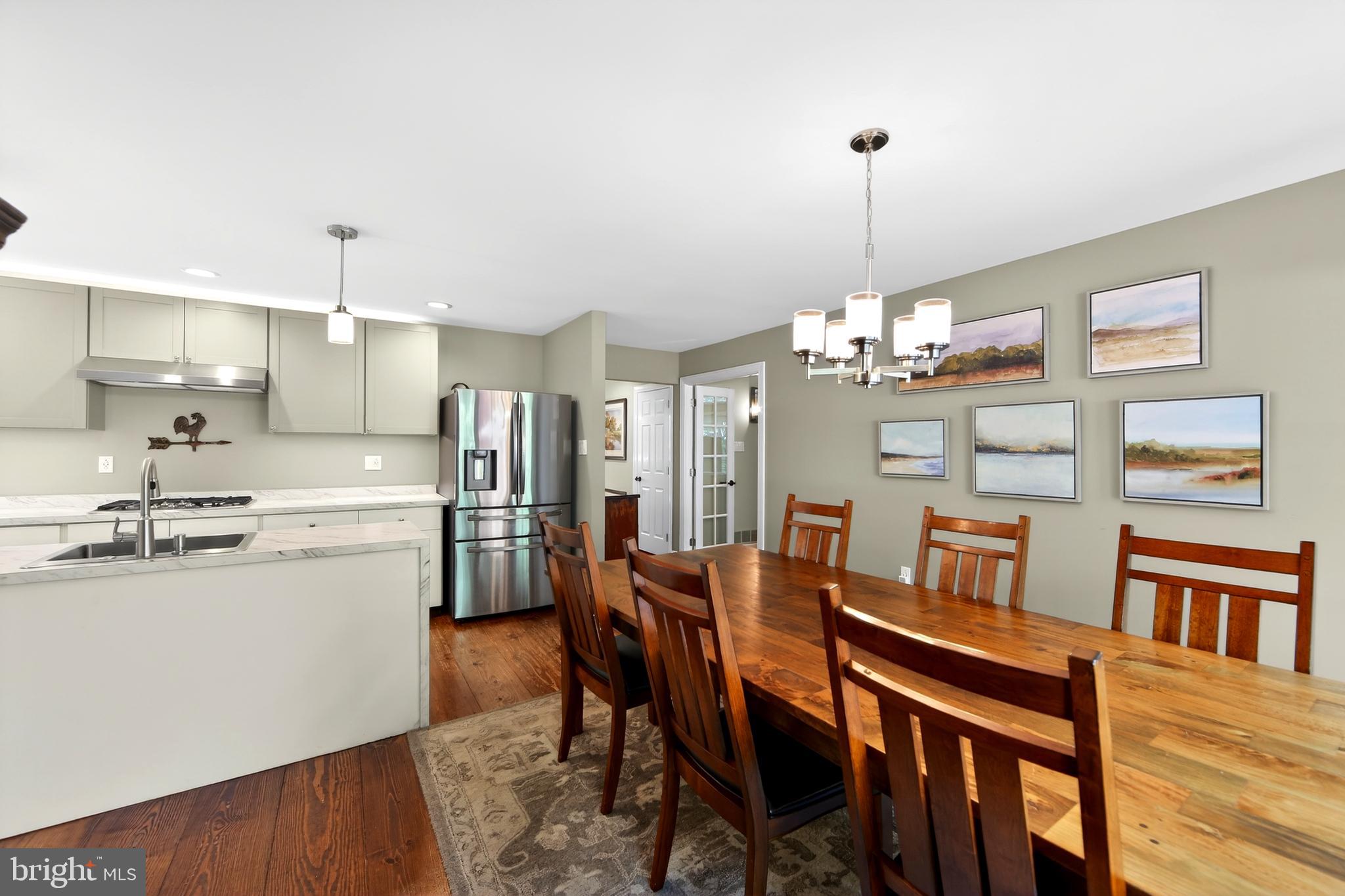 25 Oaktree Hollow Road, Unit R West Chester, PA 19382 - Photo 20 of 50 Kitchen/Dining with View to Fr/Door to Great Rm.