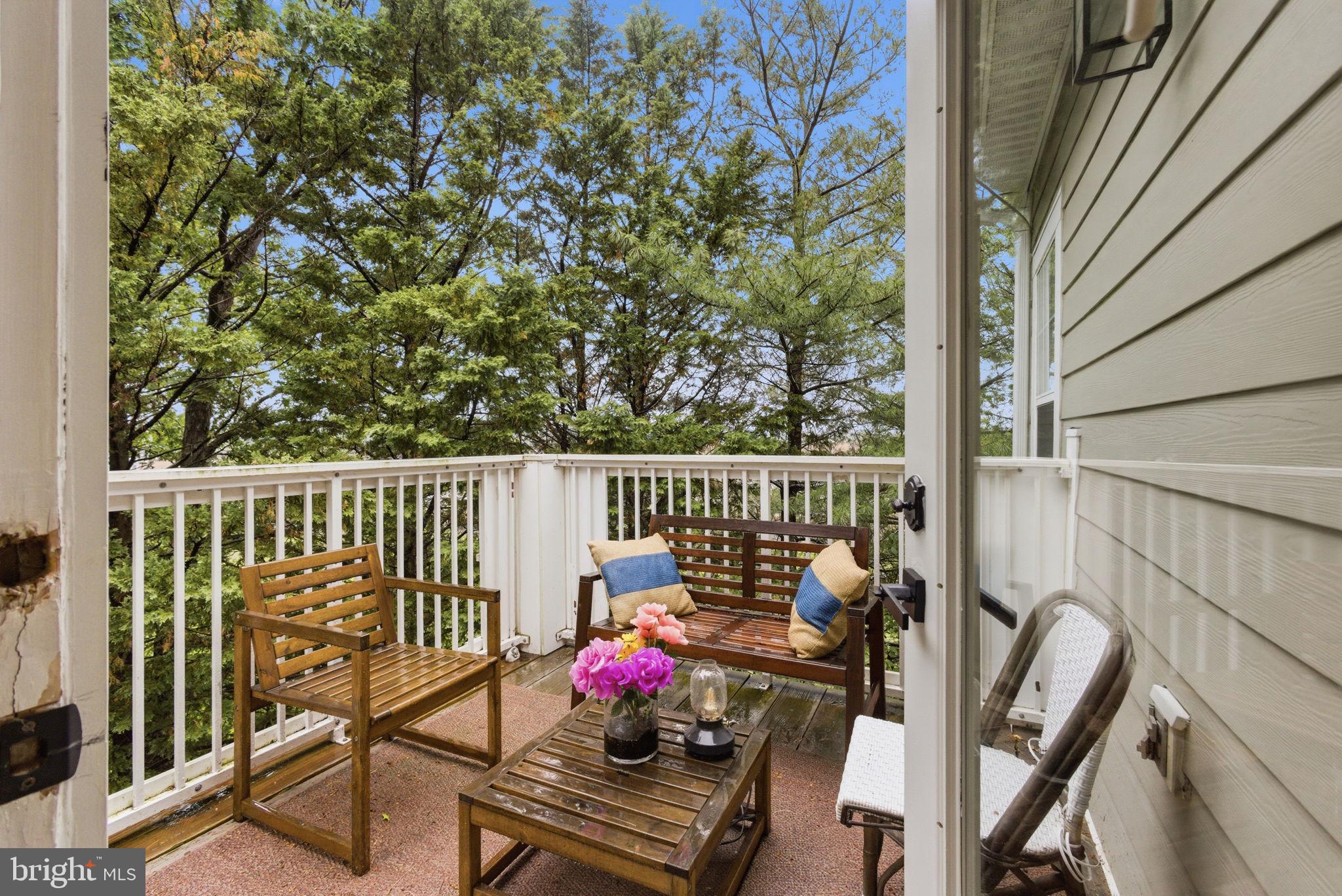 1700 Lake Shore Crest Drive, Unit 33 Reston, VA 20190 - Photo 22 of 32 Balcony