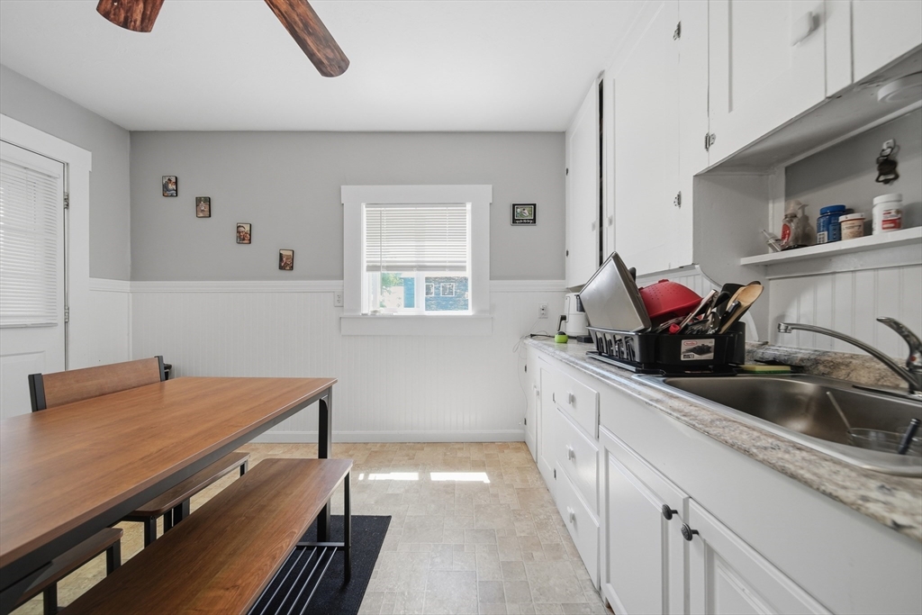 436 Franklin Road Fitchburg, MA 01420 - Photo 24 of 41 a kitchen with a sink and cabinets