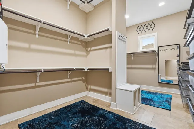 a view of storage and utility room