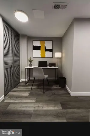 a view of empty room