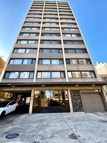 a view of a large building