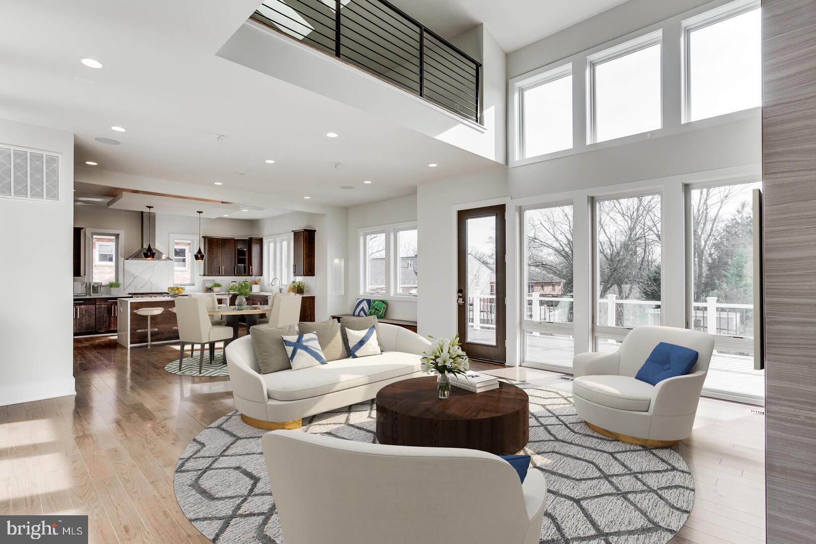 2925 West Ox Road Herndon, VA 20171 - Photo 28 of 38 a living room with furniture and a large window