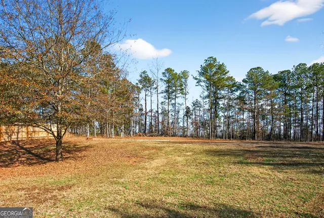 a view of outdoor space with trees