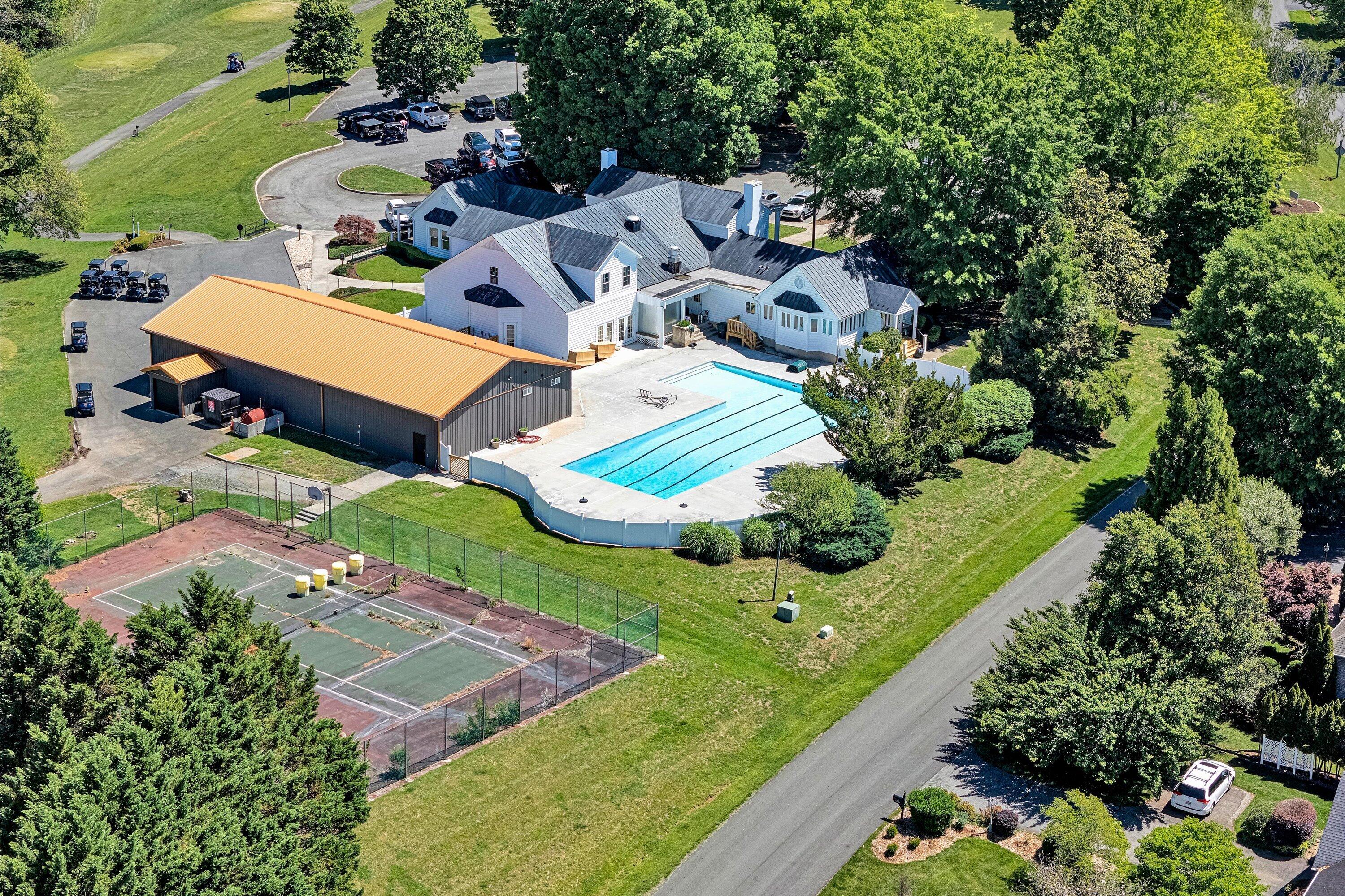 915 Morewood Road Hardy, VA 24101 - Photo 56 of 58 an aerial view of a house with outdoor space