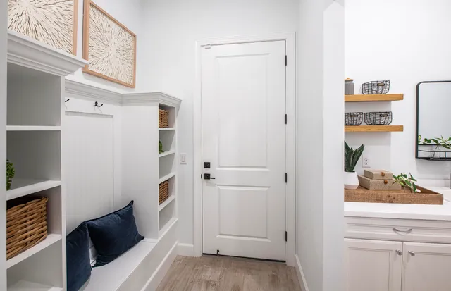 a view of walk in closet