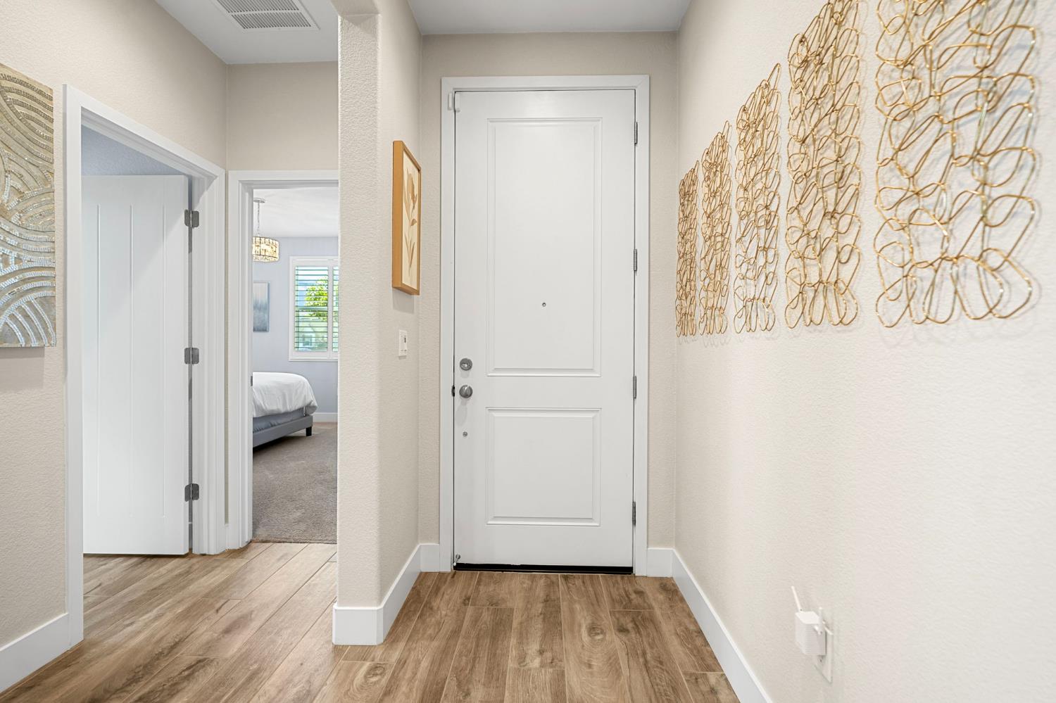 1642 Mcmanis Lane Ripon, CA 95366 - Photo 5 of 44 a view of bathroom with a toilet and a shower curtain