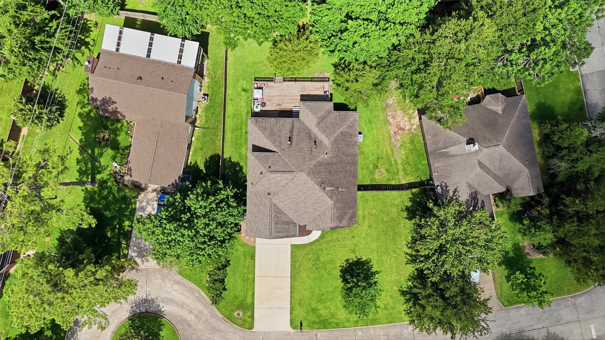 205 Kingspoint Conroe, TX 77356 - Photo 27 of 29 Aerial view