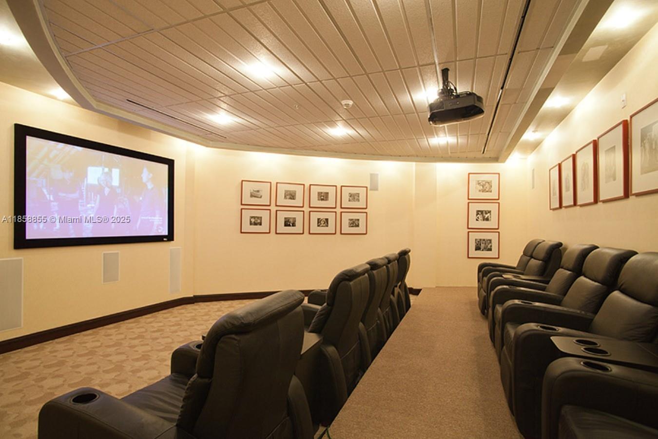 253 Northeast 2nd Street, Unit 3302 Miami, FL 33132 - Photo 25 of 27 a living room with furniture and a flat screen tv