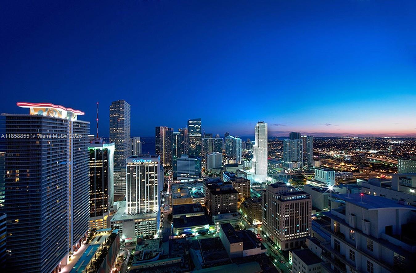 253 Northeast 2nd Street, Unit 3302 Miami, FL 33132 - Photo 26 of 27 a view of a city with tall buildings