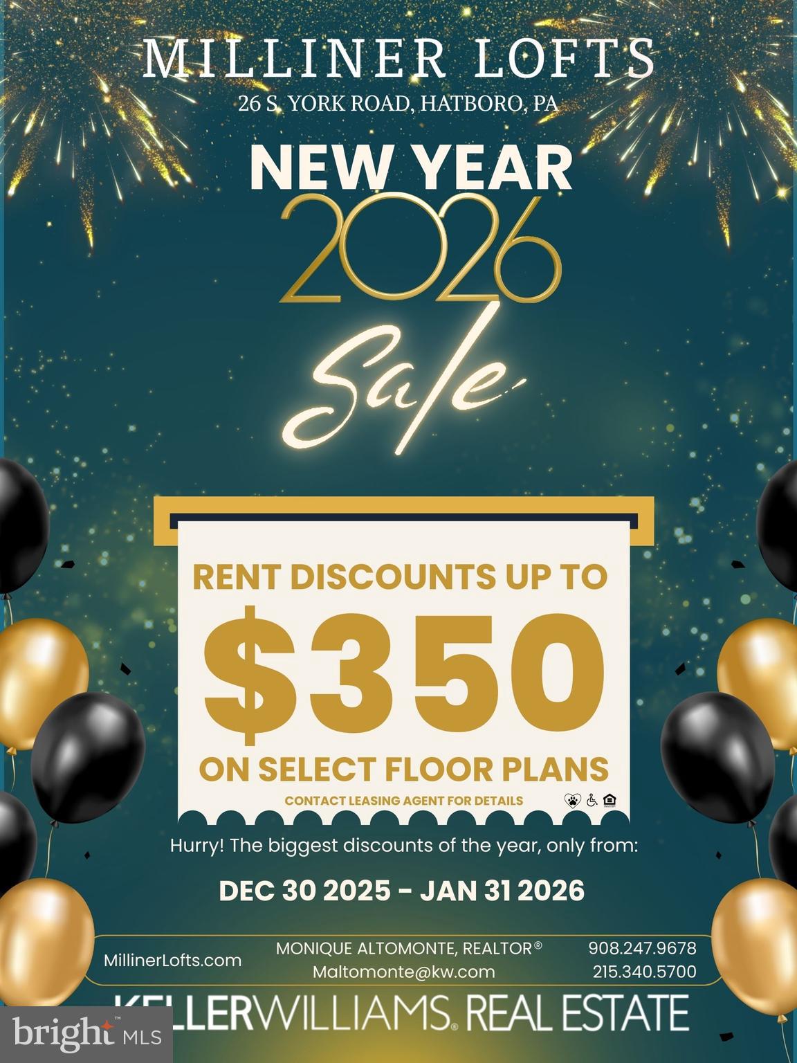 26 South York Road, Unit 301 Hatboro, PA 19040 - Photo 2 of 53 a sign that is on a wooden wall