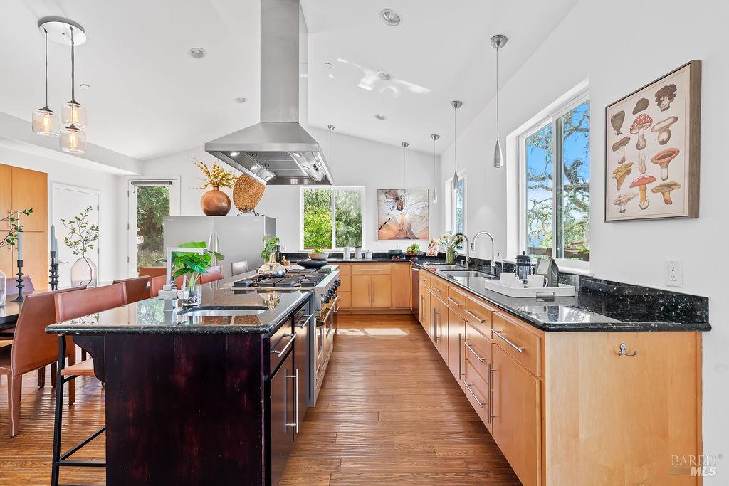 31000 Pine Mountain Road Cloverdale, CA 95425 - Photo 20 of 82 The chef's kitchen anchors the home with generous workspace and quality appliances.