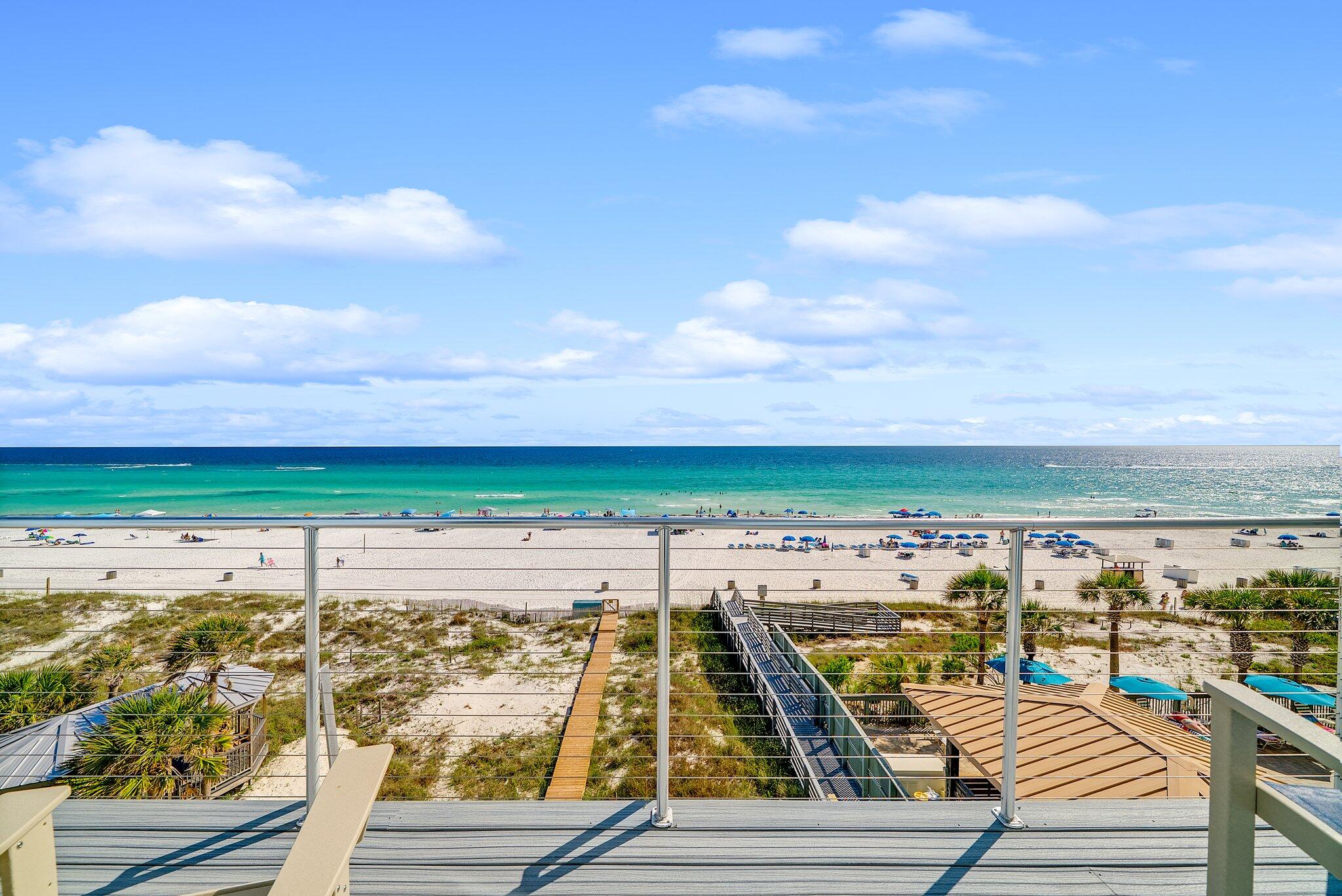 8711 Surf Drive Panama City, FL 32408 - Photo 68 of 81 4th Floor Terrace View 3