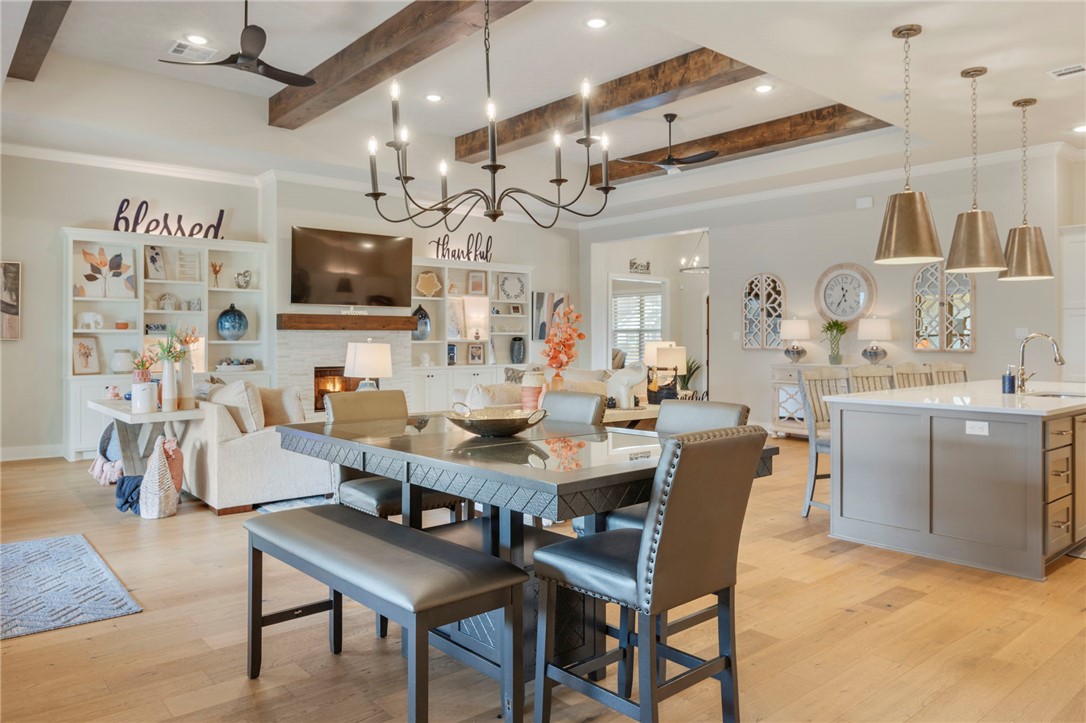 4804 Crystal Ridge Court College Station, TX 77845 - Photo 12 of 48 a view of a dining room with furniture