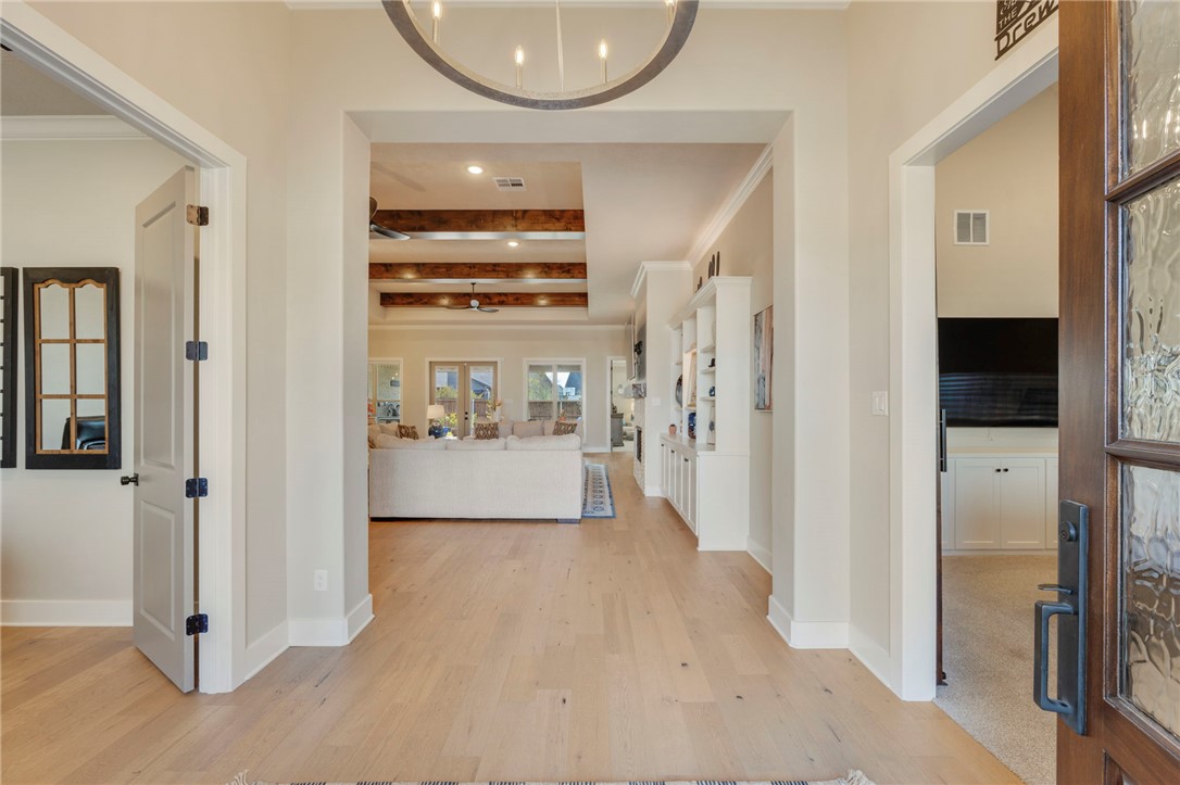 4804 Crystal Ridge Court College Station, TX 77845 - Photo 3 of 48 a view of a hallway view with staircase