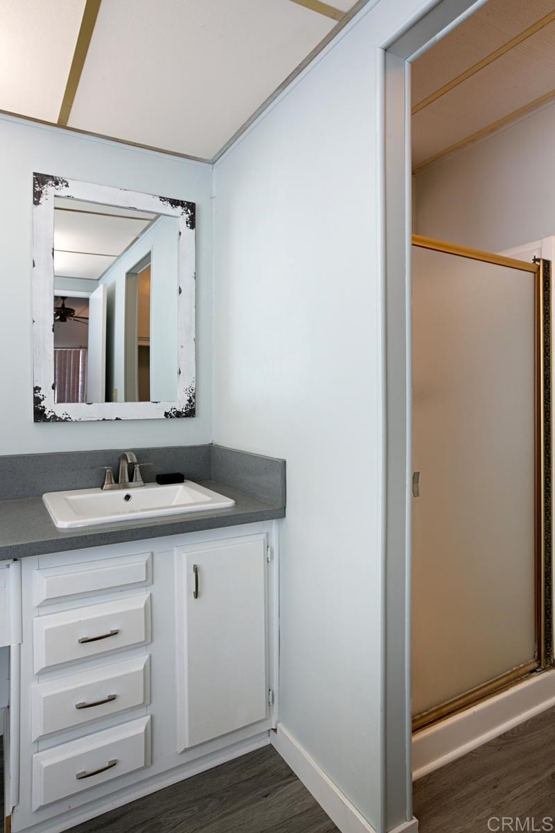 2250 North Broadway, Unit 10 Escondido, CA 92026 - Photo 17 of 30 The master bath also has a shower.
