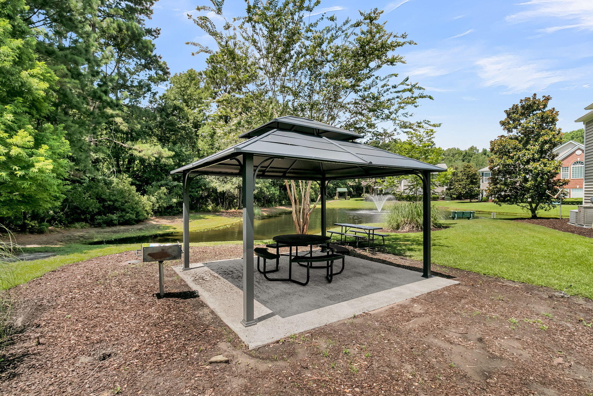 1377 Hopton Circle Mount Pleasant, SC 29466 - Photo 23 of 33 seating at pond